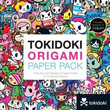 portada Tokidoki Origami Paper Pack: More Than 250 Sheets of Origami Paper in 16 Tokidoki Patterns (en Inglés)