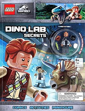 portada Lego Jurassic World Activity Book (Activity Book With Minifigure) (en Inglés)
