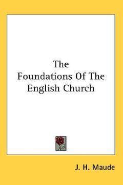 portada the foundations of the english church (in English)