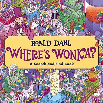 portada Where's Wonka? A Search-And-Find Book (en Inglés)