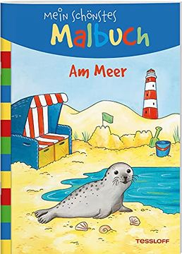 portada Mein Schönstes Malbuch. Am Meer: Malen für Kinder ab 5 Jahren (en Alemán)