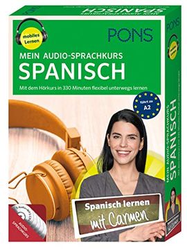 portada Pons Mein Audio-Sprachkurs Spanisch: Mit dem Hörkurs in 330 Minuten Flexibel Unterwegs Lernen