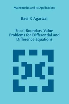 portada focal boundary value problems for differential and difference equations (en Inglés)