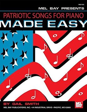 portada Patriotic Songs for Piano Made Easy (en Inglés)
