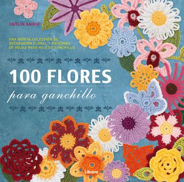 portada 100 Flores Para Ganchillo