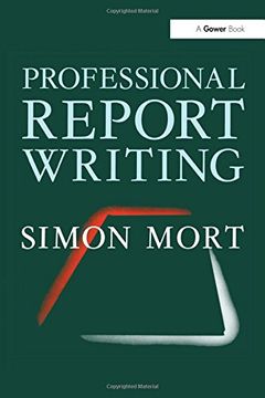 portada Professional Report Writing (en Inglés)