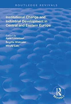 portada Institutional Change and Industrial Development in Central and Eastern Europe (en Inglés)
