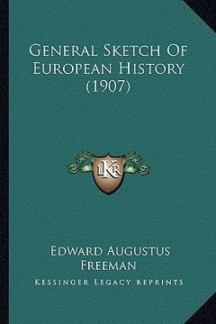 portada general sketch of european history (1907) (en Inglés)