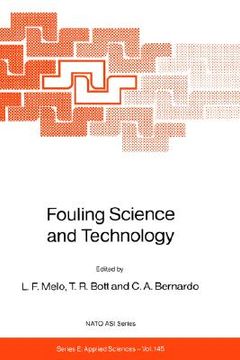 portada fouling science and technology (en Inglés)