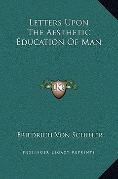 portada letters upon the aesthetic education of man (in English)