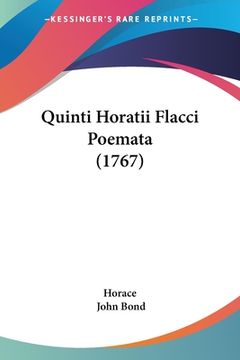 portada Quinti Horatii Flacci Poemata (1767) (in Latin)