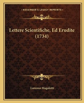 portada Lettere Scientifiche, Ed Erudite (1734) (in Italian)