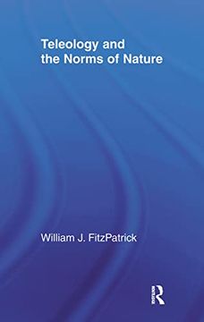 portada Teleology and the Norms of Nature
