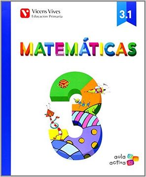 portada Matematicas 3 (3.1-3.2-3.3) Aula Activa (in Spanish)