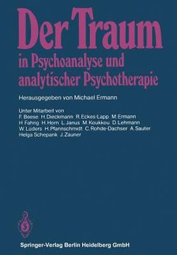 portada der traum in psychoanalyse und analytischer psychotherapie (en Alemán)