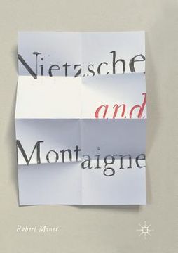 portada Nietzsche and Montaigne (in English)