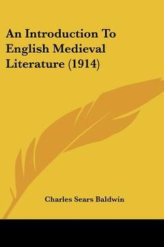 portada an introduction to english medieval literature (1914)