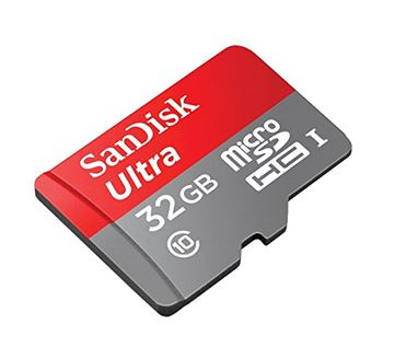 portada Professional Ultra SanDisk 32GB MicroSDHC Card for Micromax X220 Smartphone is custom formatted for high speed, lossless recording! Includes Standard SD Adapter. (UHS-1 Class 10 Certified 30MB/sec)
