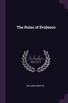 portada The Rules of Evidence (en Inglés)