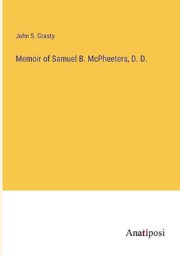 portada Memoir of Samuel B. McPheeters, D. D. (en Inglés)