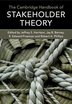 portada The Cambridge Handbook of Stakeholder Theory (in English)