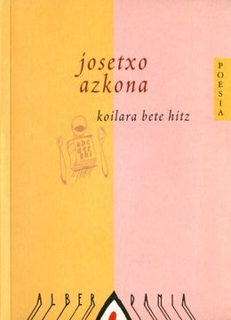 portada Koilara Bete Hitz: 9 (Poesía) (in Basque)