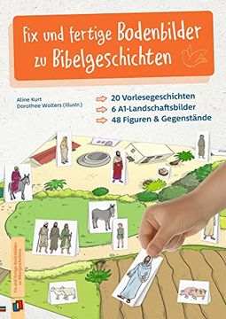 portada Fix und Fertige Bodenbilder zu Bibelgeschichten (in German)