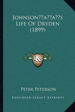 portada johnsonacentsa -a centss life of dryden (1899) (in English)