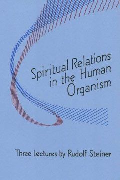 portada Spiritual Relations in the Human Organism: Three Lectures (en Inglés)