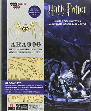 portada Incredibuilds Harry Potter Aragog (in Spanish)