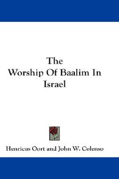 portada the worship of baalim in israel