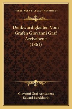 portada Denkwurdigkeiten Vom Grafen Giovanni Graf Arrivabene (1861) (in German)