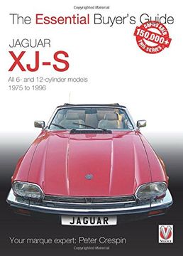 portada Jaguar Xj-S: All 6- And 12-Cylinder Models 1975 to 1996 (en Inglés)