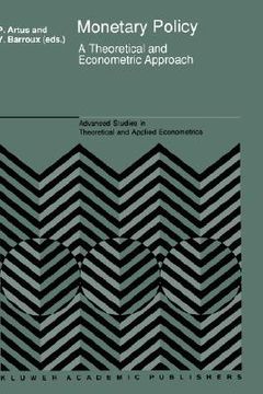 portada monetary policy: a theoretical and econometric approach