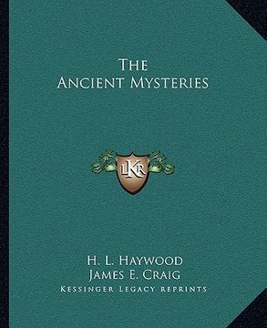 portada the ancient mysteries (in English)