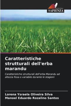 portada Caratteristiche strutturali dell'erba marandu (en Italiano)