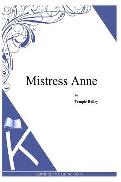 portada Mistress Anne (in English)