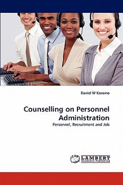 portada counselling on personnel administration (en Inglés)