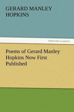 portada poems of gerard manley hopkins now first published (en Inglés)