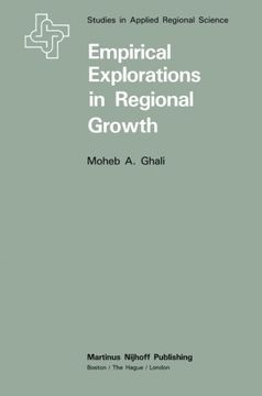 portada Empirical Explorations in Regional Growth (Studies in Applied Regional Science)