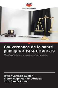 portada Gouvernance de la santé publique à l'ère COVID-19