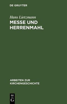 portada Messe und Herrenmahl (en Alemán)