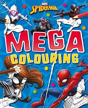 portada Marvel Spider-Man: Mega Colouring