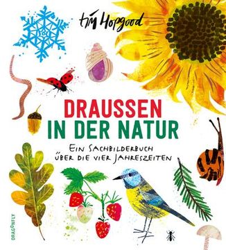 portada Draußen in der Natur. Ein Sachbilderbuch Über die Vier Jahreszeiten (in German)