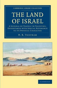 portada The Land of Israel Paperback (Cambridge Library Collection - Travel, Middle East and Asia Minor) (en Inglés)