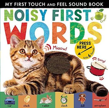 portada Noisy First Words: My First Touch and Feel Sound Book (in English)