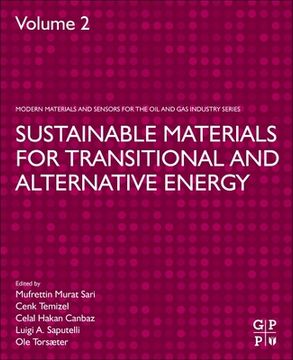 portada Sustainable Materials for Transitional and Alternative Energy (Advanced Materials and Sensors for the oil and gas Industry) (en Inglés)