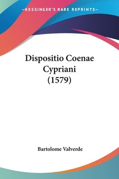 portada Dispositio Coenae Cypriani (1579) (en Latin)