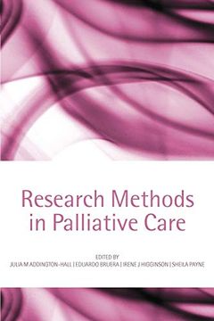 portada Research Methods in Palliative Care (en Inglés)
