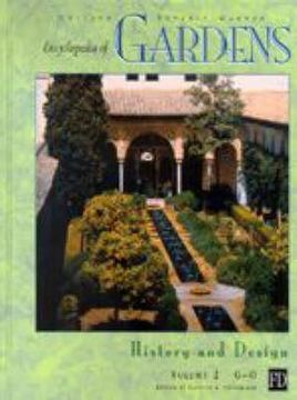 portada Encyclopedia of Gardens: History and Design (en Inglés)